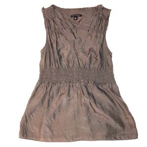 Banana Republic Silk Top with ruching